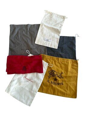 VALENTINO Vivier Carolina Herrera Travel Dustbag Lot